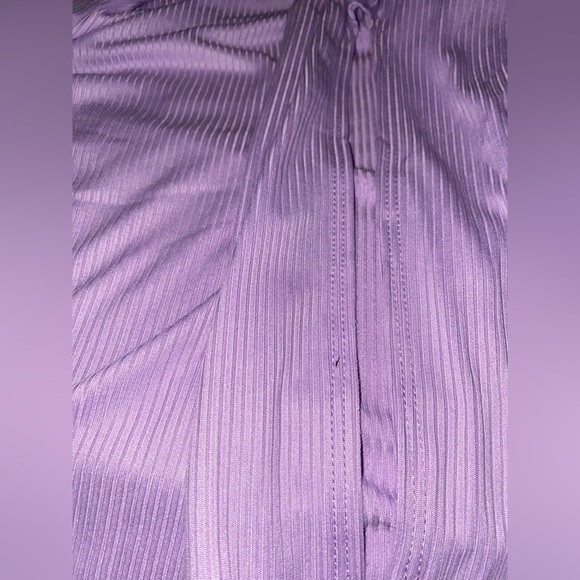 Six Fifty Everly One Shoulder Dress Lavender Ruched Side Women XS Vacation Beach - Picture 4 of 6